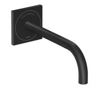 Hansgrohe hansgrohe Mitigeur lavabo électronique Axor Uno encastré, saillie 225 mm, noir mat Quantité:1
