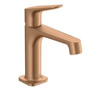 hansgrohe AXOR Citterio Mitigeur monocommande de lavabo sans garniture de vidage, 34017140, Couleur: Bronze brossé