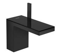 Hansgrohe hansgrohe Mitigeur lavabo monocommande 110 Axor MyEdition A 150 mm, avec vidage poussoir, avec plaque, blanc mat/brillant noir Quantité:1