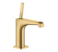 Hansgrohe hansgrohe Mitigeur lavabo monocommande 130 Axor Citterio E A 143mm, avec poignée à goupille, sans vidage, blanc brillant opaque Quantité:1