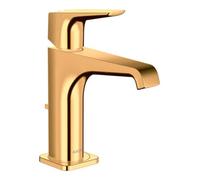 Hansgrohe hansgrohe Mitigeur lavabo monocommande 130 Axor Citterio E A 143mm, avec tirette, optique or poli Quantité:1