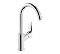 Hansgrohe hansgrohe Mitigeur lavabo monocommande 210 Logis avec vidage à tirette, bec pivotant, chrome Quantité:1
