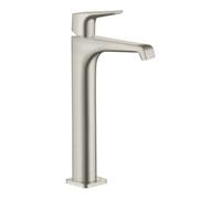 Hansgrohe hansgrohe Mitigeur lavabo monocommande 250 Axor Citterio E A 163 mm, inox look, sans vidage Quantité:1