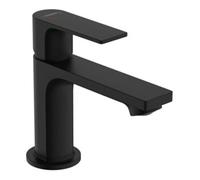 Hansgrohe hansgrohe Mitigeur lavabo monocommande Rebris E 80 CoolSt avec vidage à tige, noir mat Quantité:1