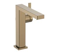 Hansgrohe hansgrohe Mitigeur lavabo monocommande Tecturis E A 157 mm, avec vidage poussoir, bronze brossé Quantité:1