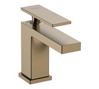 Hansgrohe hansgrohe Mitigeur lavabo monocommande Tecturis E bec 122 mm, sans garniture, bronze brossé Quantité:1