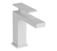 Hansgrohe hansgrohe Mitigeur lavabo monocommande Tecturis E, bec 144 mm, avec vidage, blanc mat Quantité:1
