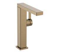 Hansgrohe hansgrohe Mitigeur lavabo monocommande Tecturis E m avec bec pivotant + vidage poussoir, bronze brossé Quantité:1