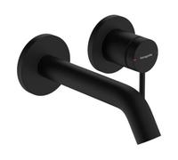 Hansgrohe hansgrohe Mitigeur lavabo monocommande Tecturis S encastré, sortie 165 mm, mat noir Quantité:1