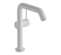 Hansgrohe hansgrohe Mitigeur lavabo monocommande Tecturis S F A 210 mm, avec bec pivotant + vidage poussoir, blanc mat Quantité:1