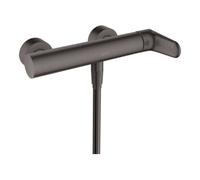 hansgrohe AXOR Citterio Mitigeur monocommande de douche pour montage apparent DN 15, 34620340, Couleur: Chrome noir brossé