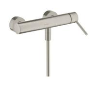 Hansgrohe hansgrohe Mitigeur monocommande Axor Starck AP, avec poignée à broche, 1 jet, aspect acier inoxydable Quantité:1