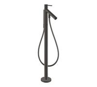 hansgrohe AXOR Starck Mitigeur monocommande de baignoire au sol DN15, 10456340, Couleur: Chrome noir brossé