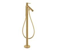 Hansgrohe hansgrohe Mitigeur monocommande baignoire Axor Starck A 156 mm, sol, avec poignée à broche, finition or optique Quantité:1