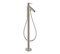 Hansgrohe hansgrohe Mitigeur monocommande baignoire Axor Starck A 156 mm, sol, avec poignée à broche, nickel brossé Quantité:1
