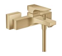 hansgrohe Metropol mitigeur monocommande de bain, montage en saillie, poignée à levier, saillie de 180mm, 32540140, Couleur: bronze brossé