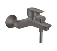Hansgrohe hansgrohe Mitigeur monocommande baignoire Talis E AP, chrome noir brossé Quantité:1
