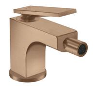 Hansgrohe hansgrohe Mitigeur monocommande bidet Axor Citterio A 110 mm, m HG, tirette, brossé or rouge Quantité:1