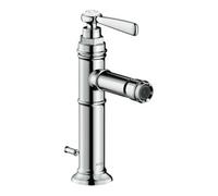 hansgrohe Axor Montreux 16526820 saillie 110 mm, avec tirant garniture de vidange , poignées à levier, nickel brossé