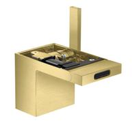 Hansgrohe hansgrohe Mitigeur monocommande bidet Axor MyEdition A 121 mm, avec vidage poussoir, sans plaque, brossé bronze Quantité:1