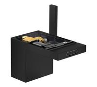 Hansgrohe hansgrohe Mitigeur monocommande bidet Axor MyEdition A 121 mm, avec vidage poussoir, sans plaque, mat noir Quantité:1