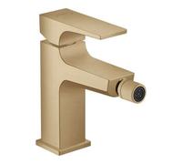 Hansgrohe hansgrohe Mitigeur monocommande bidet Metropol m, poussoir-op, A 129 mm, bronze brossé Quantité:1