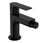 Hansgrohe Mitigeur de bidet Rebris E 72213670 Monocommande, tirette en métal, vidage – Noir mat