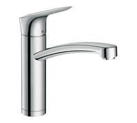 hansgrohe Logis M31 Mitigeur de cuisine, montage devant la fenêtre, ComfortZone160, 1jet, saillie 220mm, chrome, 71833000