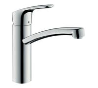 Hansgrohe Mitigeur de cuisine Focus 31806000 bec pivotant 3/8" chrome