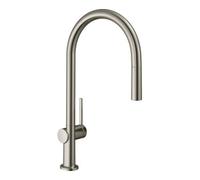 Hansgrohe hansgrohe Mitigeur monocommande évier 210 Talis M54 avec bec extractible, 1jet, aspect inox Quantité:1