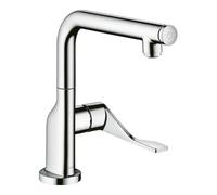 Hansgrohe hansgrohe Mitigeur monocommande évier 230 Sel. Axor Citterio avec bec pivotant, chrome noir poli Quantité:1