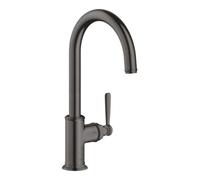 Hansgrohe hansgrohe Mitigeur monocommande évier 260 Axor Montreux avec bec pivotant, chrome noir brossé Quantité:1