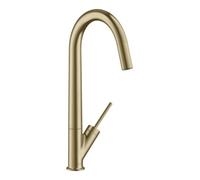 Hansgrohe hansgrohe Mitigeur monocommande évier 300 Axor Starck avec bec pivotant, bronze brossé Quantité:1