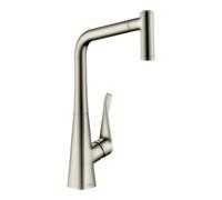 hansgrohe 14780800 douchette extractible 2jet aspect inox