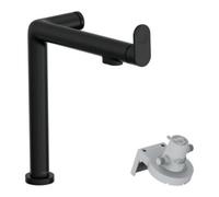 Hansgrohe hansgrohe Mitigeur monocommande évier Aqittura M91 1jet, sans filtre, noir mat Quantité:1