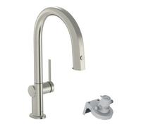 Hansgrohe hansgrohe Mitigeur monocommande évier Aqittura M91 m, sans filtre, 1 jet, aspect inox Quantité:1