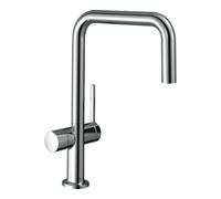 Hansgrohe hansgrohe Mitigeur monocommande évier U 220 Talis M54, valve d'arrêt, 1jet, chrome Quantité:1