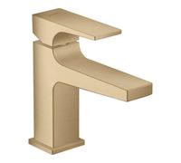 Hansgrohe hansgrohe Mitigeur monocommande lavabo 100 Metropol m HG, poussoir, A 127 mm, bronze brossé Quantité:1