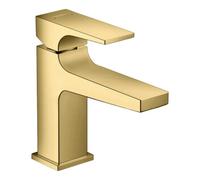 Hansgrohe hansgrohe Mitigeur monocommande lavabo 100 Metropol m HG, poussoir pop-up, A 127 mm, poli or optique Quantité:1