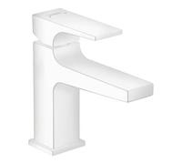 Hansgrohe hansgrohe Mitigeur monocommande lavabo 100 Metropol m HG, vidage poussoir, bec 127 mm, blanc mat Quantité:1