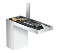 Hansgrohe hansgrohe Mitigeur monocommande lavabo 110 Axor MyEdition A 150 mm, avec vidage poussoir, sans plaque, chrome Quantité:1