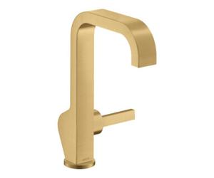 Hansgrohe hansgrohe Mitigeur monocommande lavabo 190 Axor Citterio A 160mm, avec poignée à tige, sans vidage, blanc mat opaque Quantité:1