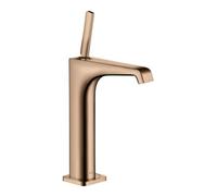 Hansgrohe hansgrohe Mitigeur monocommande lavabo 190 Axor Citterio E A 143 mm, avec poignée à broche, sans vidage, chromé brillant Quantité:1