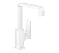 Hansgrohe hansgrohe Mitigeur monocommande lavabo 230 Metropol m HG, poussoir, bec 165 mm, m-blanc Quantité:1