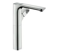 Hansgrohe hansgrohe Mitigeur monocommande lavabo 280 Axor Urquiola A 198mm, kit vidange non inclus, nickel brossé Quantité:1