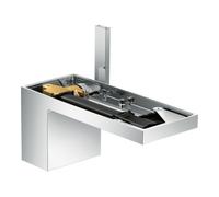 Hansgrohe hansgrohe Mitigeur monocommande lavabo 70 Axor MyEdition A 151 mm, avec vidage poussoir, sans plaque, chrome Quantité:1