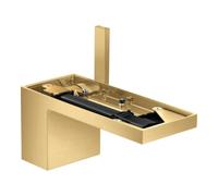 Hansgrohe AXOR MyEdition mitigeur monocommande de lavabo 70 avec vidage par poussoir, sans plaque, Coloris: Optique or brossÃ© - 47012250
