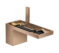 Hansgrohe hansgrohe Mitigeur monocommande lavabo 70 Axor MyEdition A 151 mm, avec vidage push-open, sans plaque, finition or rouge Quantité:1