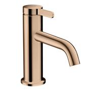 Hansgrohe hansgrohe Mitigeur monocommande lavabo 70 Axor One A 130 mm, sans garniture de vidage, poli or rose Quantité:1