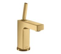 Hansgrohe hansgrohe Mitigeur monocommande lavabo Axor Citterio 110 A 104mm, avec poignée à broche, sans vidage, brossé or pâle Quantité:1
